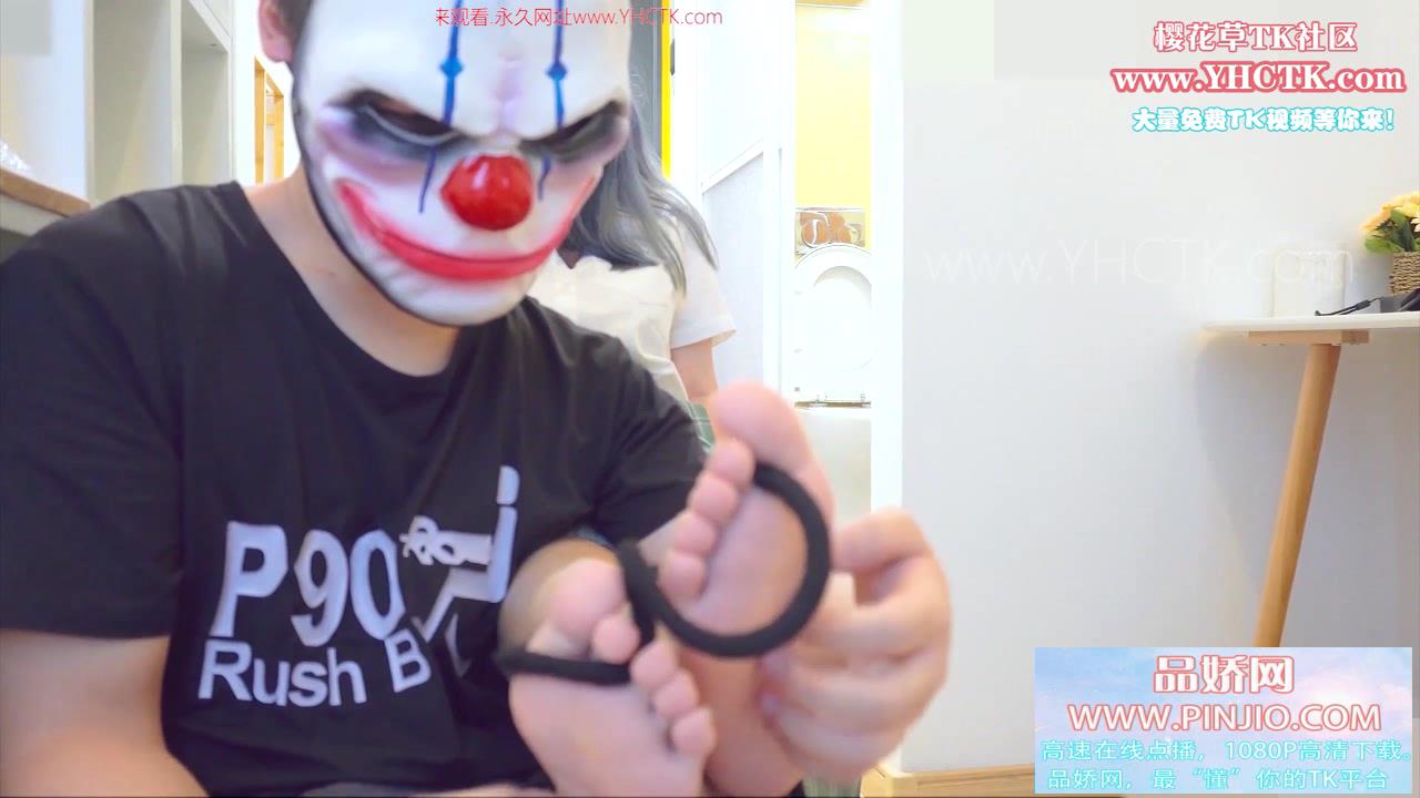 YZ_554【V笑】小灰头发2