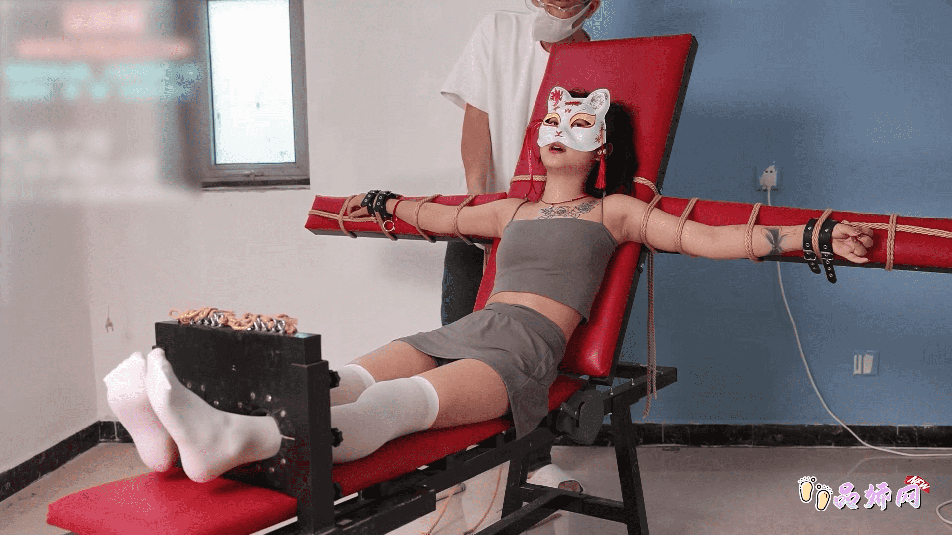 YZ_1060【心悦】00后长腿萝莉绝望TK，瘙痒地狱