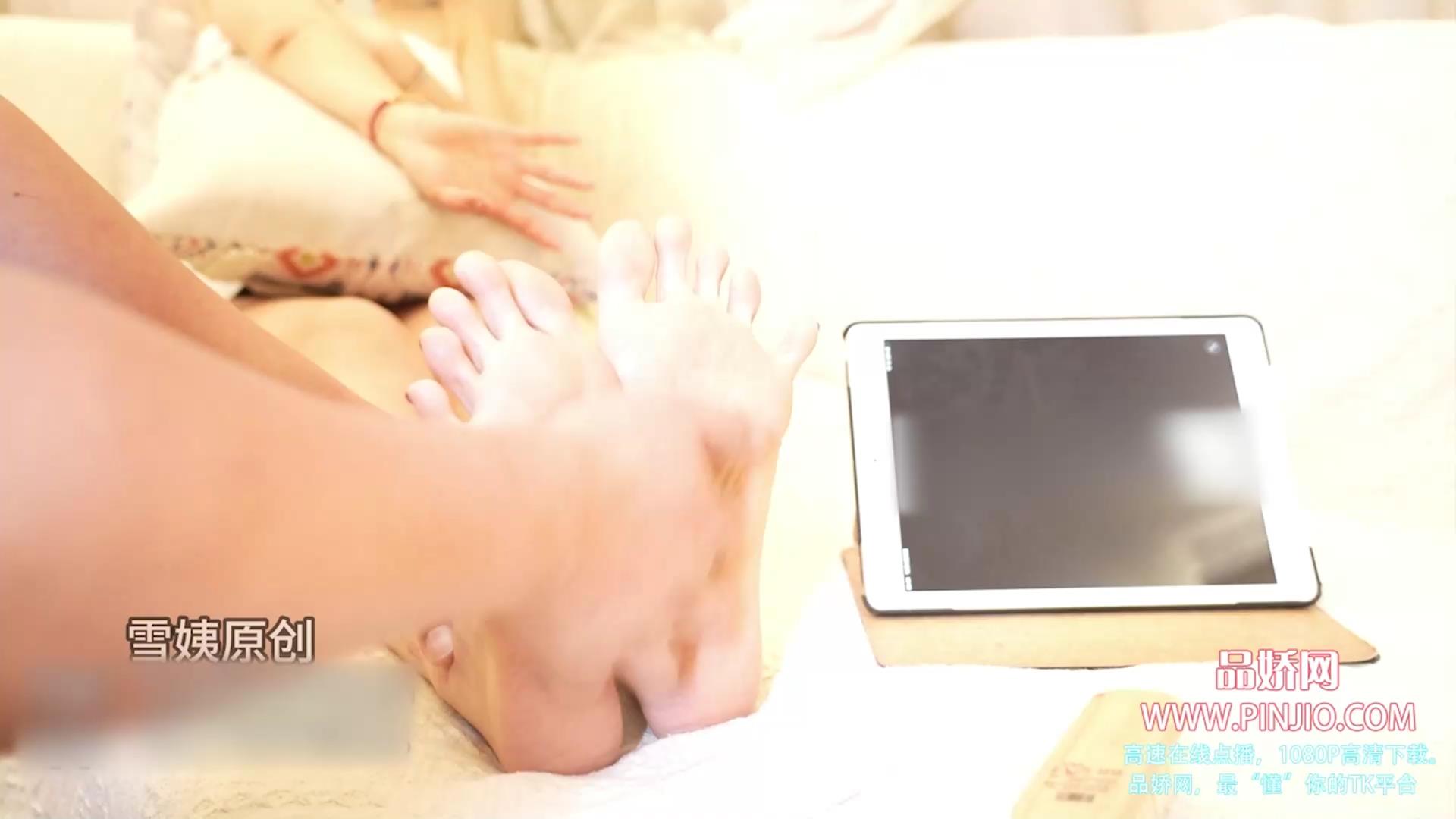 YZ_1852雪姨新作，挑战急速挠脚心