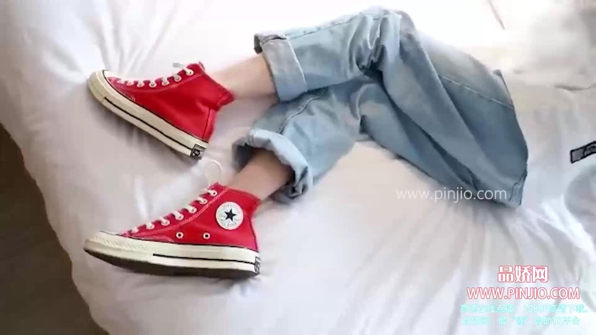 YZ_1941【誉铭】红鞋粉袜