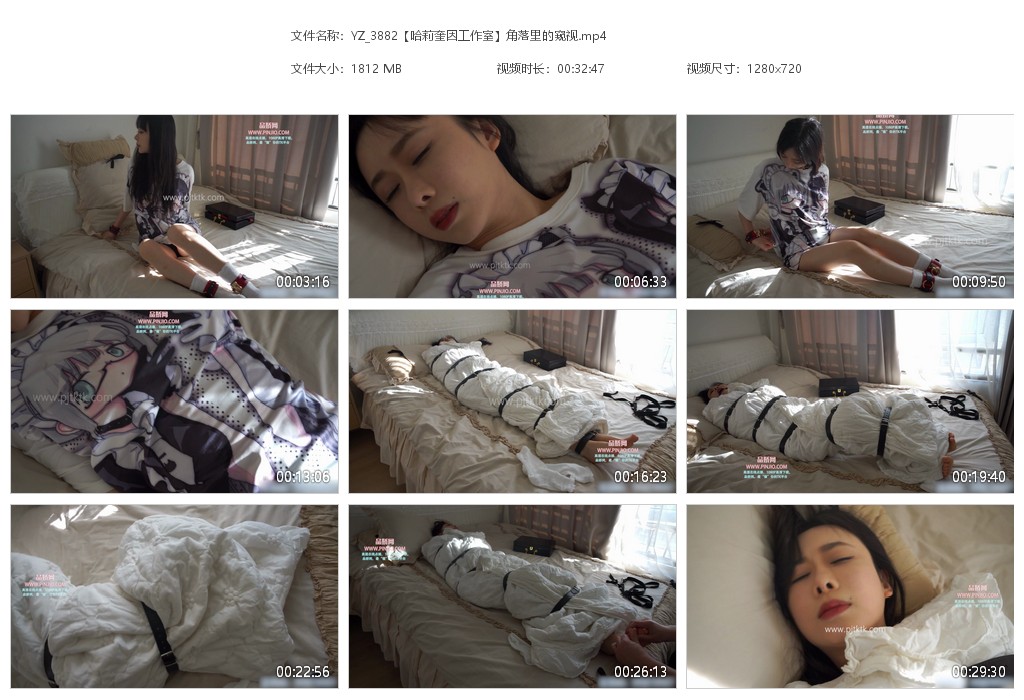 YZ_3882【哈莉奎因工作室】角落里的窥视