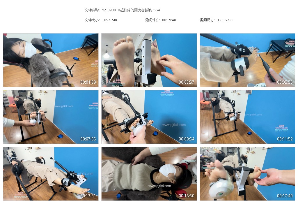 YZ_3930TK超怕痒的漂亮老板娘