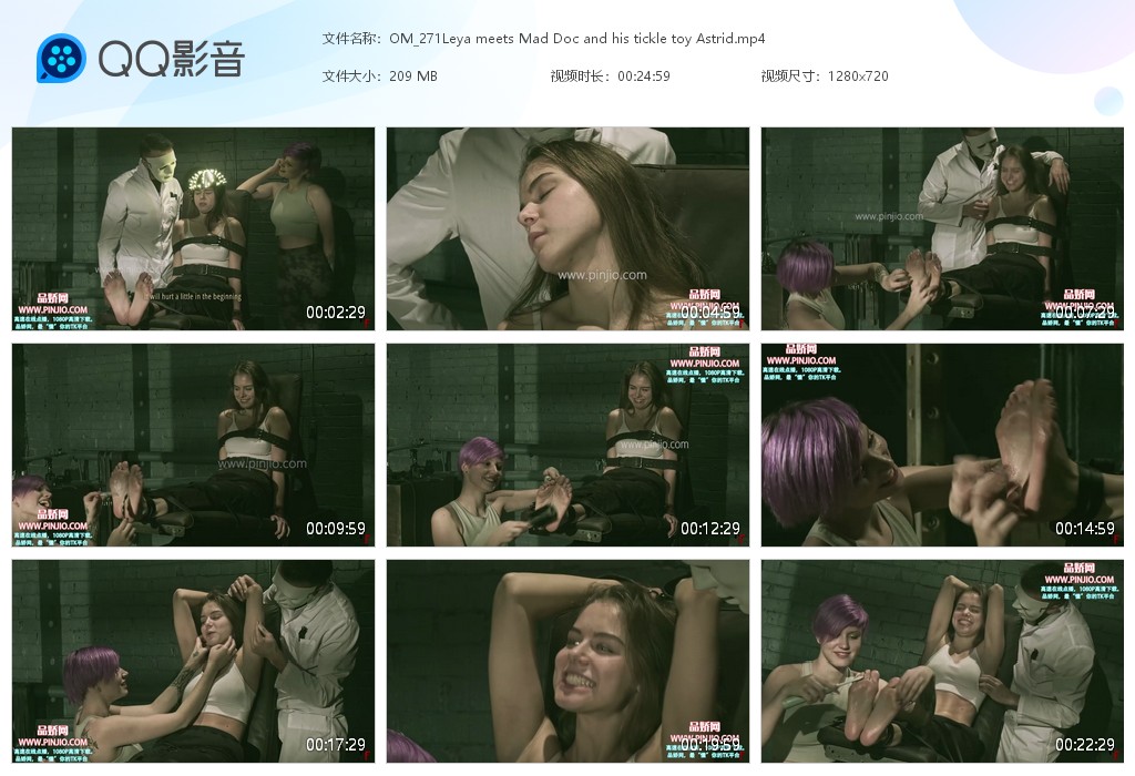 OM_271Leya meets Mad Doc and his tickle toy Astrid