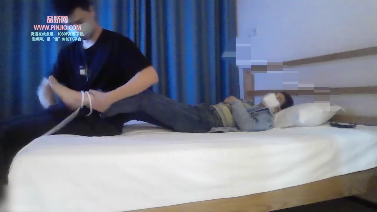 YZ_4419早期约绑18岁大学妹小雅 捆绑tk挠痒