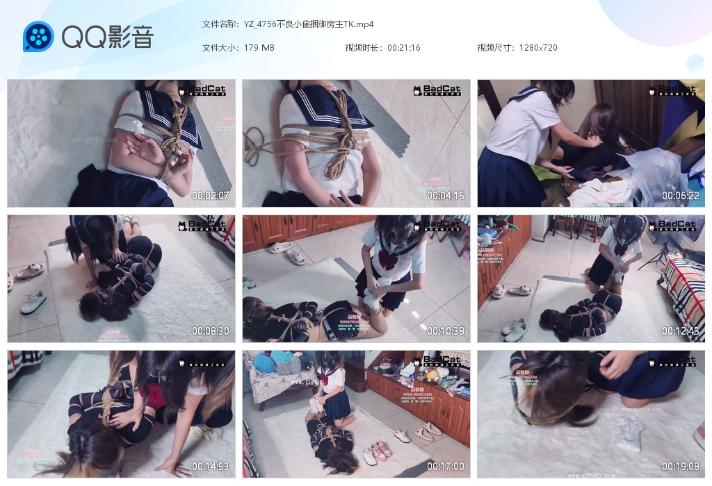 YZ_4756不良小偷捆绑房主TK